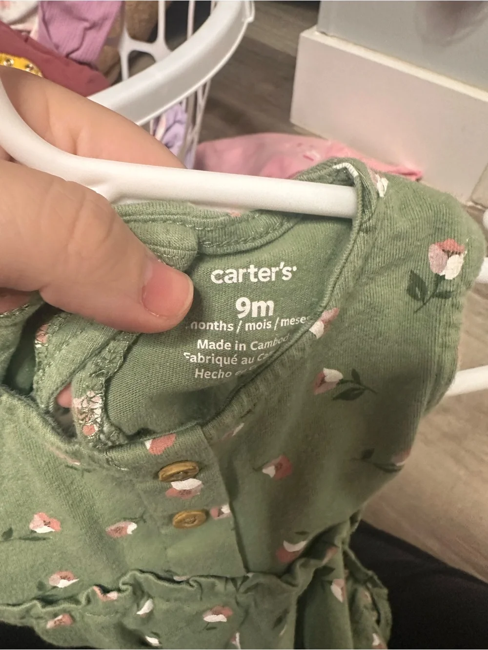 Carters soft green